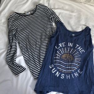 Old Navy 2 Tops (Girls)